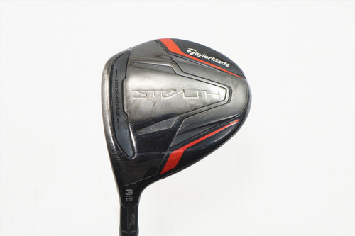 Taylormade Stealth 15° 3 Fairway Wood Stiff Ventus Red 6 Left Hand Lh