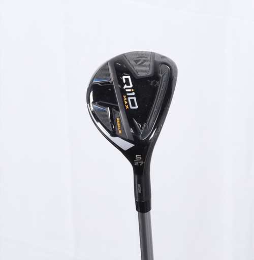 Taylormade Qi10 Max Rescue 27° 5H Hybrid Senior Flex Speeder Nx Tcs 3711277 Good