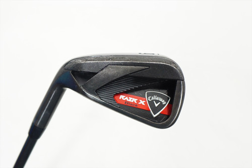 Callaway Razr X Black 6 Iron Regular Flex Graphite 0900129 Good Left LH HB2-6-73 Callaway Razr X Black 6 Iron Regular Flex Graphite 0900129 Good Left LH HB2-6-73