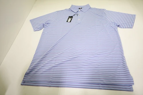 FootJoy Golf Multistipe Polo Mens Size XL PRWNK/ICEWTR/ORCH/BLK New INV13668267