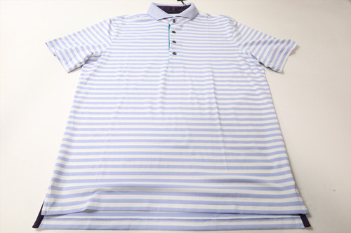 Greyson Golf Ruess Polo  Mens Size  Medium Heron/Arctic Regular  New INV13107059