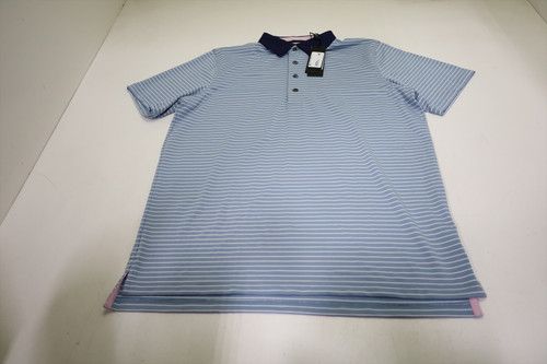 Greyson Golf Bixby Polo Mens Size Medium Bonneville/Arctic New INV13206462