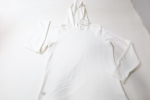 Peter Millar Golf Pine Hoodie Pullover Womens Size Small WHT New INV13309186