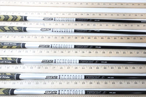 Graphite Design Tour Ad 95 X-STIFF 34-37.5 Iron Shaft Set Pulls 6Pc .355 10087
