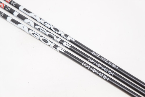 (3) La Golf A-Series-Mid-85i-4 Demo Stiff 34.5" Wedge Shaft Pulls .370