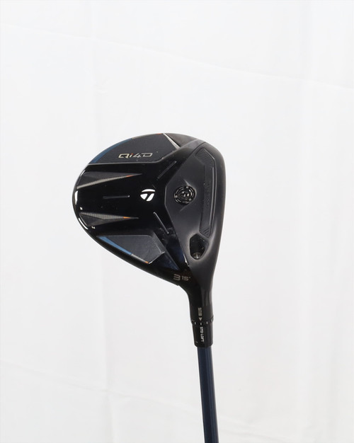 Taylormade Qi4D 15° 3 Fairway Wood Extra Stiff Flex Denali Blue 60 13791167 Good