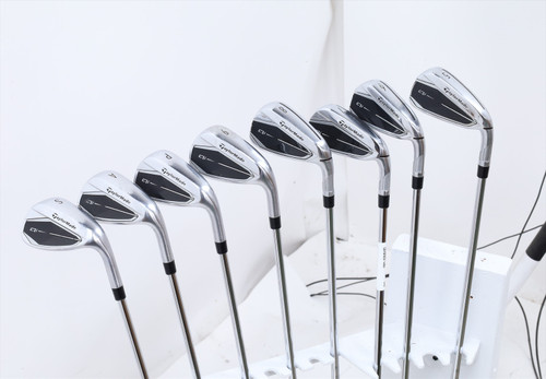 Taylormade Qi Iron Set 5-Pw, Aw, Sw Regular Flex Kbs Max Mt 85 13766048 Good