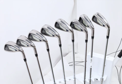 Wilson Staff D9 Iron Set 4-Pw, Gw Stiff Flex Kbs Max Ultralite Steel 792307 Good