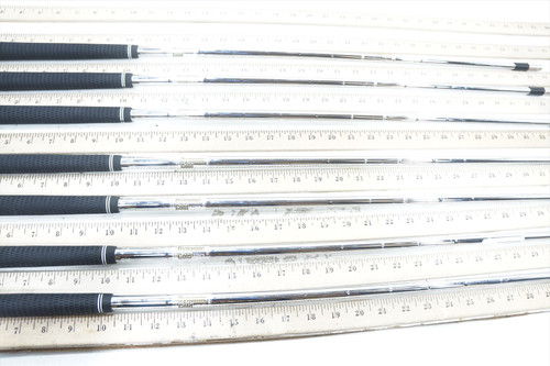 True Temp Dyn Gold 120 S300 120g Stiff 34" 37" 7p Iron Shaft Set Pulls 9135