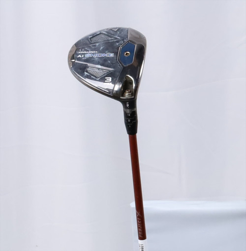 Callaway Paradym Ai Smoke Max 15° 3 Fairway Wood Senior Denali Red 13807609 Good