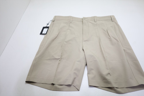 New FootJoy Golf Performance Pleated Shorts Mens Size 40 Khaki  INV13360379