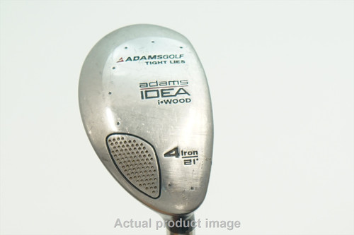 Adams Idea I-Wood 21 Degree 4 Iron Hybrid Stiff Flex Graphite 0908212