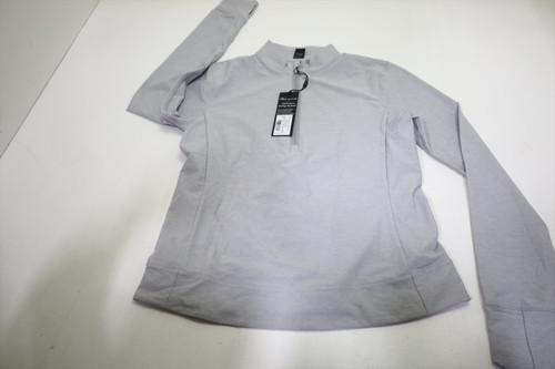 Greyson Halley II Melange Pullover Womens Size Small Light Grey INV13103557