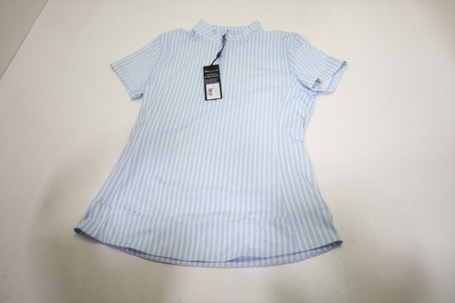 Greyson Windsor Stripe SS Halley II Polo Womens Size Small Air INV13106086