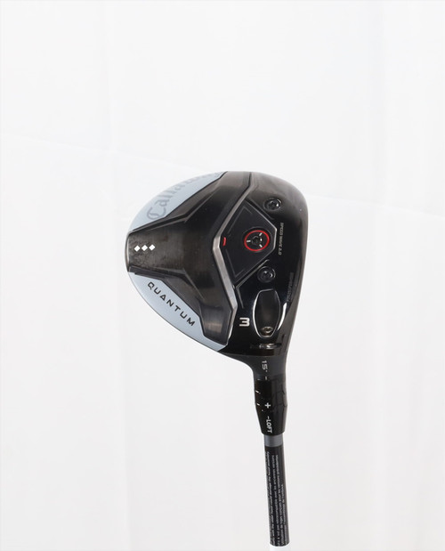 Callaway Quantum Triple Diamond 15° 3 Fairway Wood Regular Flex 850122 Excellent