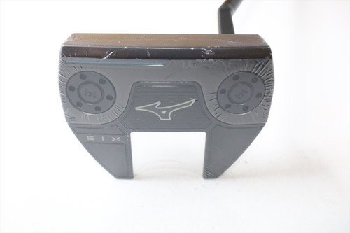 Mizuno M Craft #6 Black Ion 38.5" Putter Mint Rh 13839401