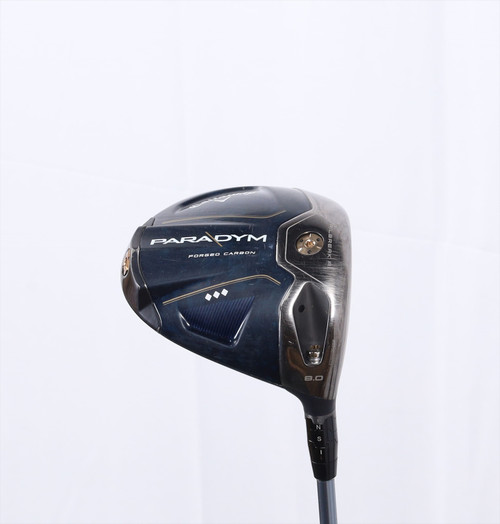 Callaway Paradym Triple Diamond 8° Driver Stiff Flex Graphics Worn 13857378 Good