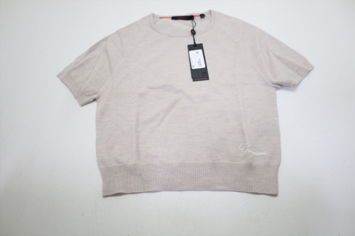 Greyson 75% Wool/25% Silk Sweater Womens Size Small Sand Crewneck INV13104860