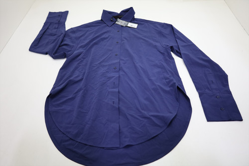 Greyson Golf Ashe Button Down  Womens Size  Small Maltese Blue   New INV13106207