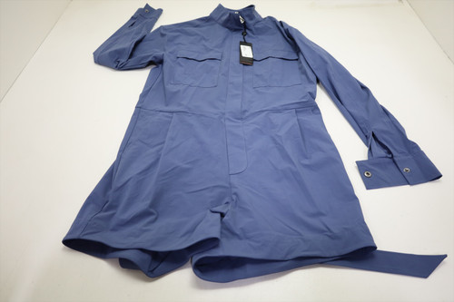 Greyson Phoenix Romper Dress Womens Size Small Vintage Indigo New INV13106195