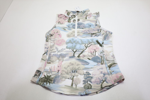 Greyson Golf Sleeveless Polo  Womens Size  Small Multi Regular  New INV13106101