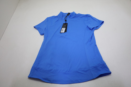 Greyson SS Halley II Quarter Zip Polo Womens Size Small Kennedy New INV13106106