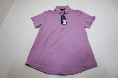 Greyson Scarlett w/Crowley Collar Polo Womens Size Small Wisteria INV13106096