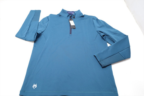 Greyson Golf Sequoia 1/4 Zip Pullover Mens Size Medium Aegean New INV13104426