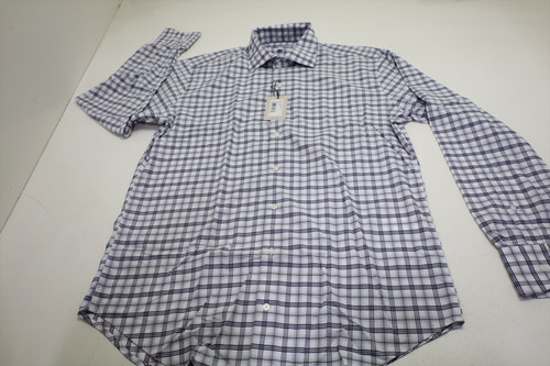 Peter Millar Golf Classic Button Down Mens Size Medium WHT New INV13552548