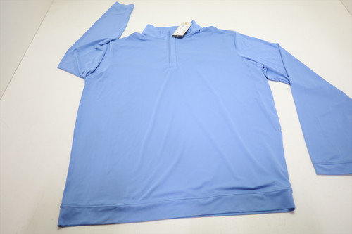 Peter Millar Featherweight 1/4 Zip Pullover Mens Size Medium BLEBD INV13688414