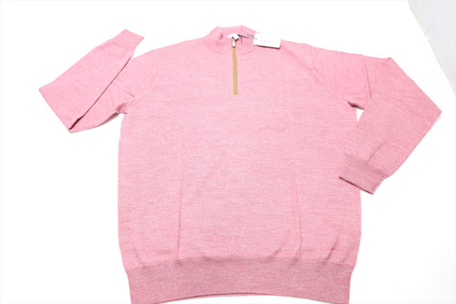 Peter Millar 75% Merino Wool Sweater Mens Size Medium DROS 1/4 Zip INV13767495