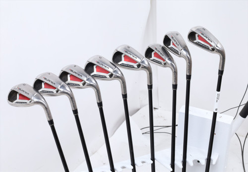 Taylormade Burner Superlaunch Iron Set 5-Pw, Aw, Sw Senior Re*Ax 60 3855339 Good