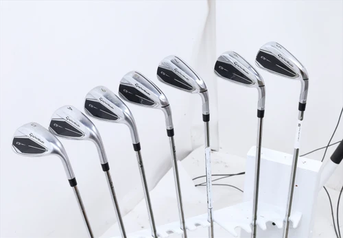 Taylormade Qi Iron Set 5-Pw, Sw Stiff Flex Fst Kbs Max Mt 85 Steel 13860231 Good