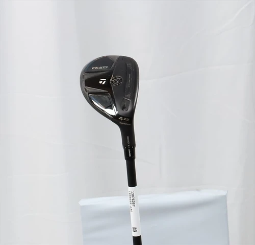 Taylormade Qi4D Rescue 22° 4H Hybrid Stiff Flex Kbs Reax 75 13876257 Excellent
