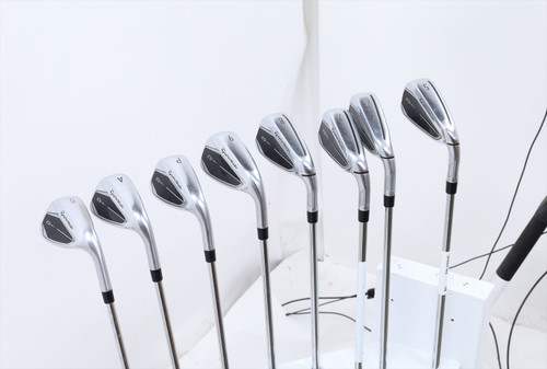 Taylormade Qi Iron Set 5-Pw, Aw, Sw Regular Flex Kbs Max Mt 85 12503255 Good