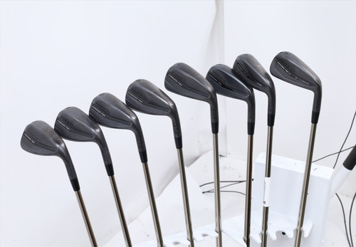 Cobra King Forged Tec Black Iron Set 4-Pw, Gw Stiff Ust Recoil 95 13761588 Good