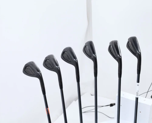 Mizuno Jpx 925 Forged Black Iron Set 6-Pw, Gw Senior Recoil Dart 35406 Very Good