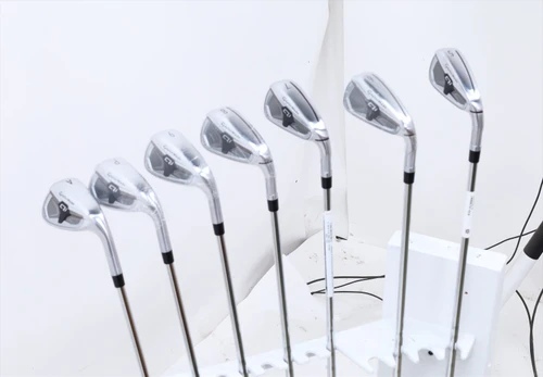 Taylormade Qi Max Iron Set 5-Pw, Aw Stiff Flex Kbs Max Mt 85 13895675 Excellent