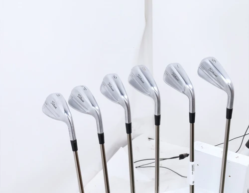 Titleist T350 4G Iron Set 6-Pw, Aw Stiff Flex Ust Recoil Es 780 13916435 Good