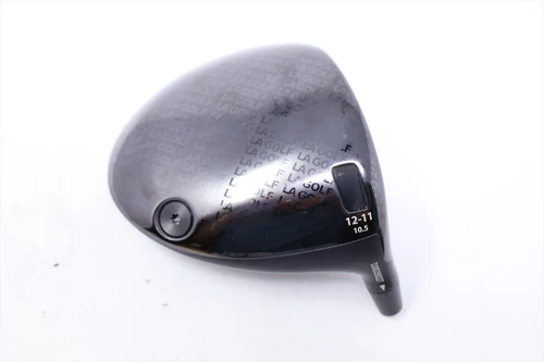 LA Golf Face Id 12-11 10.5* Driver Club Head Only W/Adapter FAIR Condition 3-1-B
