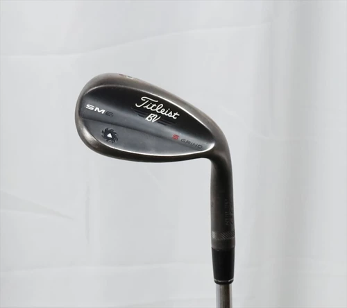 Titleist Vokey Sm6 Jet Black S Grind Wedge 60°-10 Stl 13906839 Good