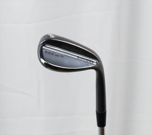Cleveland Rtx 6 Zipcore Black Satin Low Grind Wedge 58°-6 Stiff Stl 3929708 Fair
