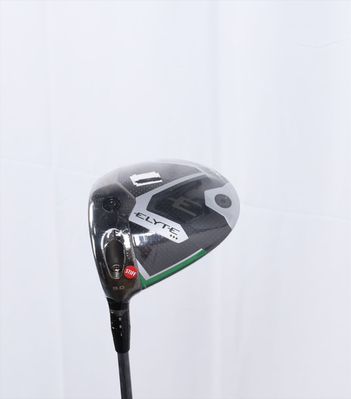 Callaway Elyte Triple Diamond 9° Driver Stiff Flex Aretera Ec1 Blue Left Hand