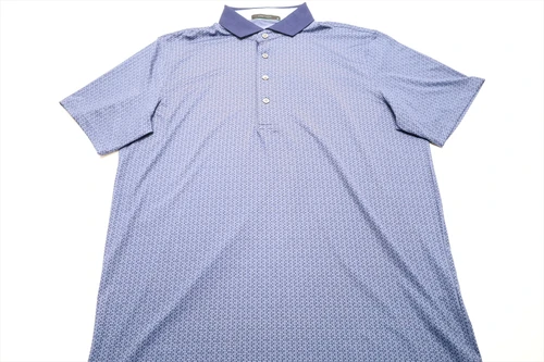 Greyson Golf Iron Serpent Polo Mens Size Medium Maltese Blue New INV13852897