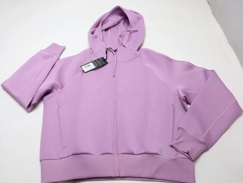 Greyson Kristina Full ZIp Hoodie Jacket Womens Size Small Wisteria INV13106239