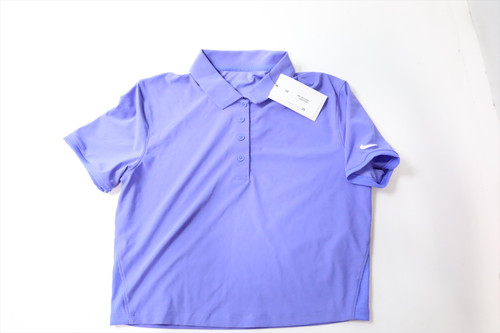 Nike Golf Classic Polo Womens Size Small Blue New INV13957917