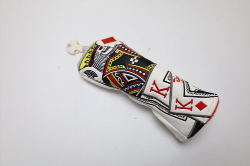 Blended Golf King of Diamonds Hybrid Headcover Good