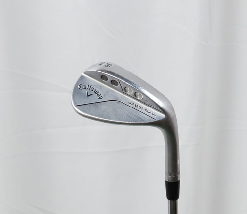 Callaway Jaws Raw Chrome W Grind Wedge 56°-12 Dynamic Gold Spinner 13954729 Good