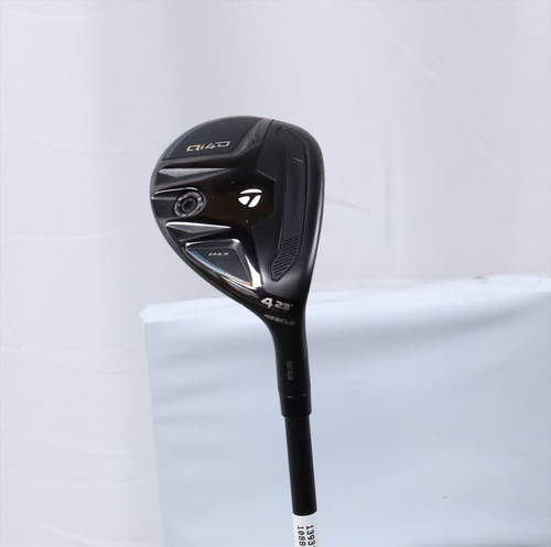 Taylormade Qi4D Max Rescue 23° 4H Hybrid Regular Kbs Reax 65 13931844 Excellent