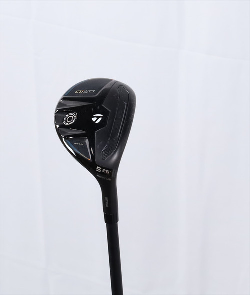 Taylormade Qi4D Max Rescue 26° 5H Hybrid Regular Flex Kbs Reax Hl 13955689 Good